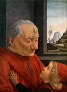 An Old Man and His Grandson