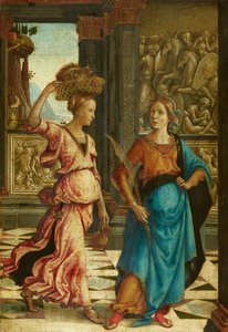 Judith with Her Maid by Domenico Ghirlandaio