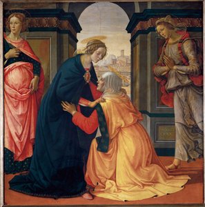 The Visitation between Mary-Jacobie and Mary-Salome