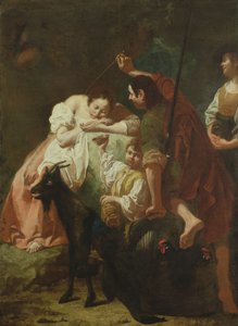 A Sleeping Shepherdess