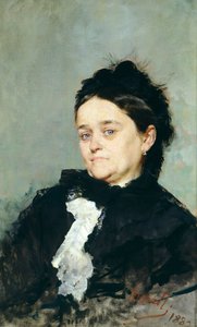 Portrait of Virginia Villari by Domenico Morelli