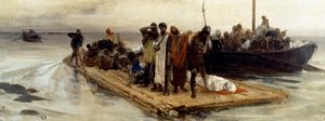 Refugees from Aquileia by Domenico Morelli