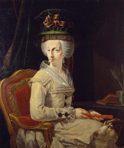 Portrait of Maria Amalia of Austria 1746-1804, Duchess of Parma