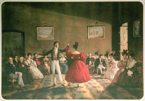 Dance in a Salon in Buenos Aires