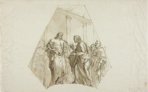 Doubting Thomas by Domenico Pozzi
