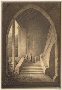 Outer Staircase of a Gothic Ruin