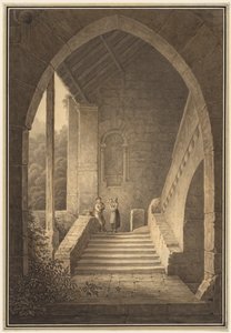 Outer Staircase of a Gothic Ruin
