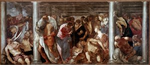 Christ Hears the Paralytic by Domenico Robusti Tintoretto