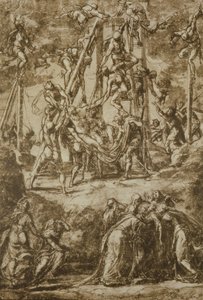 Study for the Deposition by Domenico Robusti Tintoretto