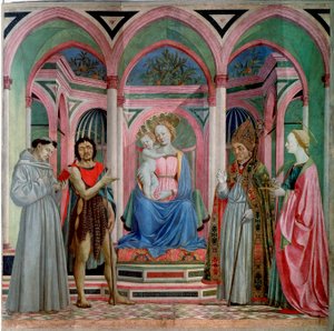 Altarpiece of Santa Lucia dei Magnoli by Domenico Veneziano