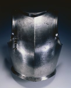Gothic Breastplate with Lance Rest Mount, c.1490-1500 by Domenico dei Barini