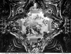 Allegory of Autumn, on the Vault of the Autumn Room by Domenico the Elder Piola