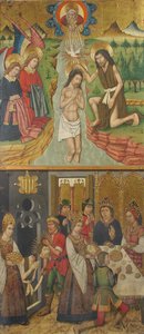 Panel from Saint John Retable by Domingo Ram