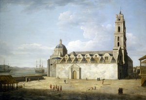 Havana Cathedral, Cuba, August and September 1762 by Dominic Serres