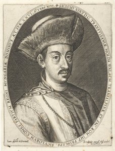 Sigismund Bathory, Prince of Transylvania. From Atrium heroicum, Augsburg