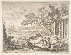 Landscape with Mercury, 1668