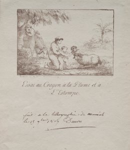 Holy Family on the Flight into Egypt by Dominique Vivant Denon