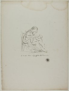 Seated Virgin