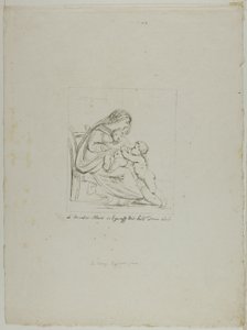Seated Virgin by Dominique Vivant Denon