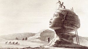 Sphinx of Giza in Egypt During the Egypt Campaign by Dominique Vivant Denon