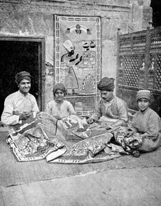 Craftsmen, Cairo, Egypt, Africa