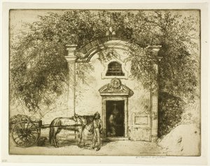 A Wayside Chapel by Donald Shaw MacLaughlan