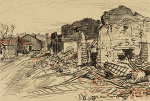 Destroyed Village, War Front
