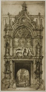 Doorway of the Doges, Venice by Donald Shaw MacLaughlan