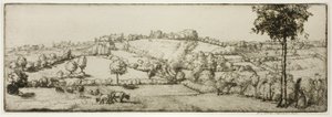 Landscape, Brittany by Donald Shaw MacLaughlan