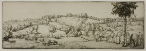 Landscape, Brittany by Donald Shaw MacLaughlan