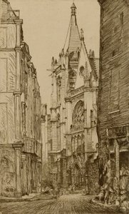 St. Severin, Paris by Donald Shaw MacLaughlan