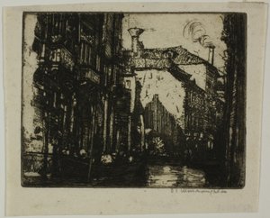 The Dark Canal, Venice