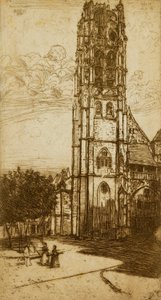 Tour St. Laurent, Rouen by Donald Shaw MacLaughlan
