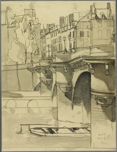 View of the Pont Neuf by Donald Shaw MacLaughlan