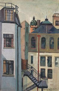 Courtyard in London by Donatella Merlo