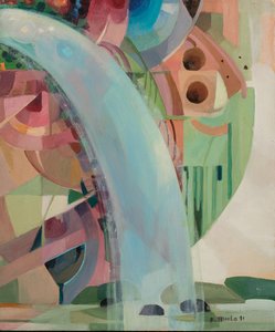 Waterfall by Donatella Merlo
