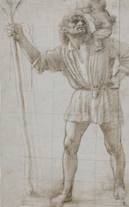 St. Christopher with the Infant Jesus by Donato Bramante