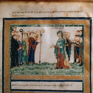 Matilda of Tuscany From: Vita Mathildis di Donizone di Canossa, Between 1111 and 1115