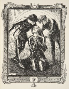 Then they went to Sir Galahad, illustration from 