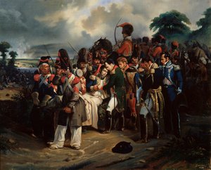 Napoleon Bidding Farewell to Marshal Jean Lannes