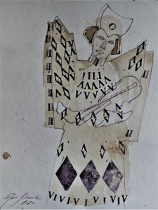 Angelic Geometric Musician by Doris Schmitz