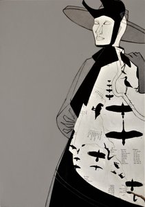 Avian Fashion Silhouette