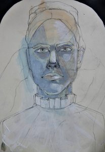 Blue Tones Portrait