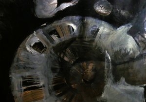 Dark Abstract Swirl