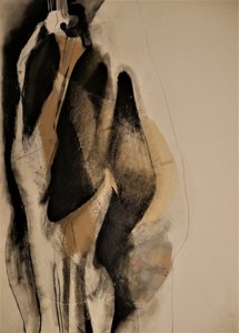 Draped Abstract Figures by Doris Schmitz