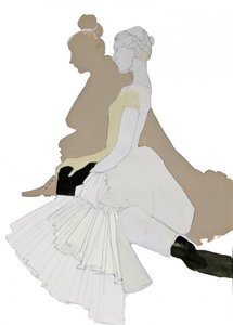 Elegant Dancer Silhouette