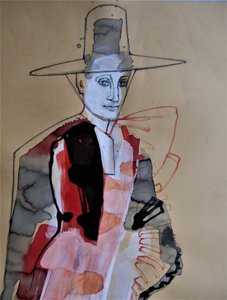 Elegant Figure With Hat