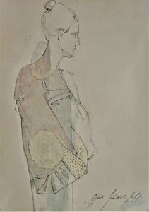 Elegant Woman Profile