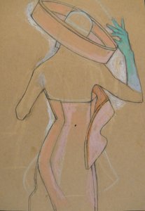 Elegant Woman With Hat
