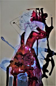 Expressive Woman Profile by Doris Schmitz